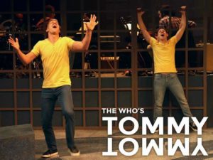 Russell Harvard (left) as Tommy and Will Hayes (right) as Voice of Tommy 