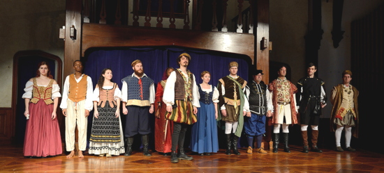 Baltimore Shakespeare Factory's cast of The Shoemaker's Holiday