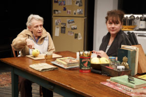 Roberta Maxwell and Amy Warren in Women of a Certain Age, Play Three of The Gabriels: Election Year in the Life of One Family, written and directed by Richard Nelson.