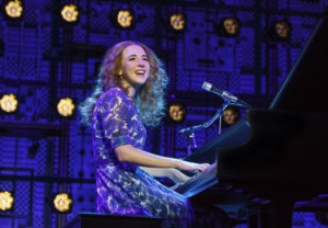 Julia Knitel as Carole King in Beautiful: The Carole King Musical