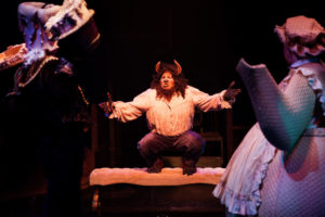 Russell Sunday as The Beast in Beauty & The Beast