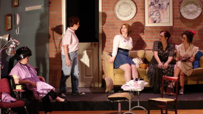 The cast of Steel Magnolias at Heritage Players
