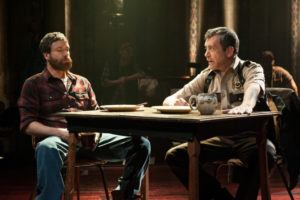 Timothy J. Alex (left) as Red and Bobby Smith (right) as Dwayne in Midwestern Gothic