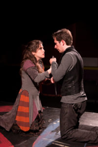 Jenna Berk as Annabella and Danny Cackley as Giovanni.