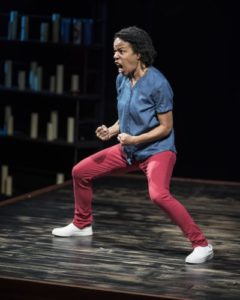 Nilaja Sun in Pike St. at Woolly Mammoth Theatre Company
