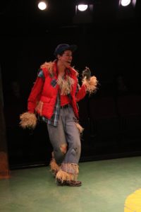 Justin Johnson as Scarecrow in The Wiz