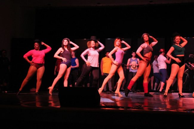 The Ladies Chorus Line of Tantallon Community Players' "A Chorus Line" 