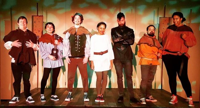 The Cast of Robin Hood at Pumpkin Theatre