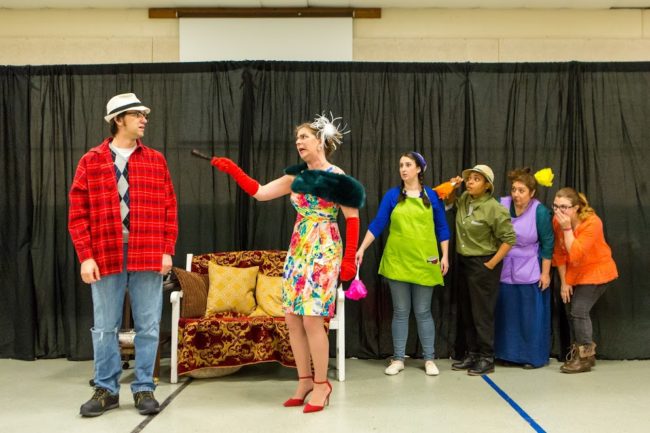 (L to R) Dave Joria, Amy Griffin, Caty Nicholson, AnuRa Harrison, Connie Ramsey, and Rachael Dickson