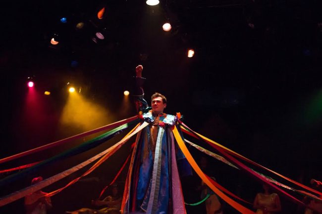 Wood Van Meter as Joseph in Joseph and The Amazing Technicolor Dreamcoat at Toby's Dinner Theatre