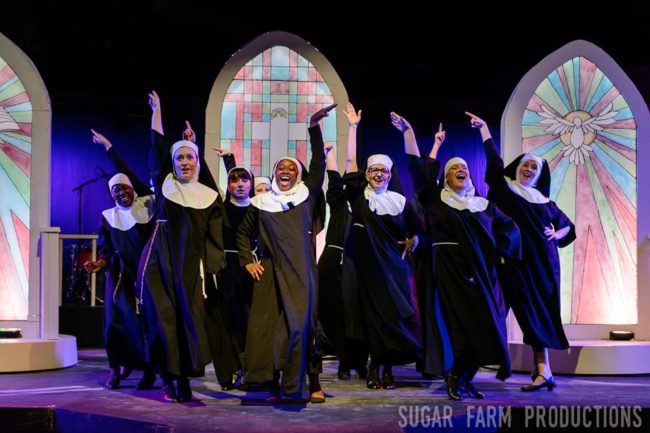 The Nuns of Sister Act at Annapolis Summer Garden Theatre