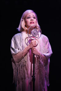 Leigh Ann Larkin as Sally Bowles in the 2017 National Touring production of Roundabout Theatre Company's CABARET