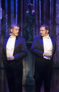 Bobby Smith (Fredrik Egerman) and Will Gartshore (Carl-Magnus Malcolm) in A Little Night Music at Signature Theatre.