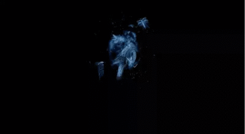 animated blue smoke gif