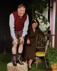 John 'Doc' Mulvey (left) as Howard Bevans with Cindy Starcher (right) as Rosemary Sydney in Picnic