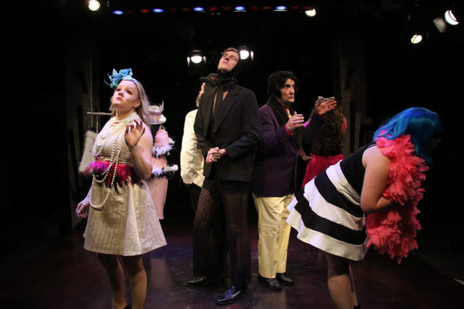 The Cast of The Hairy Ape at Spotlighters Theatre