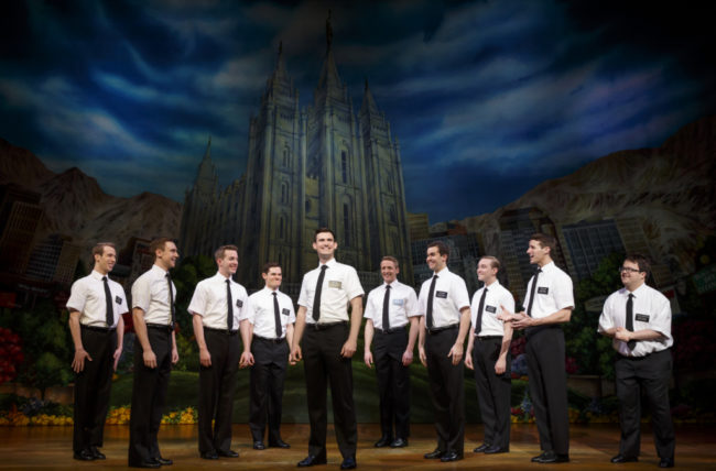The Book of Mormon appearing live now at The John F. Kennedy Center for Performing Arts