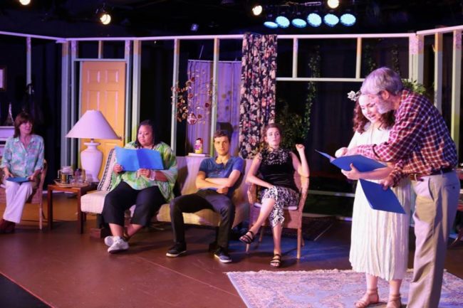 The cast of Highwood Theatre's Vanya and Sonia and Masha and Spike