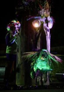 The Fluid Movement Druid in Druid Hill Haunt: A Chiller Thriller Roller Show