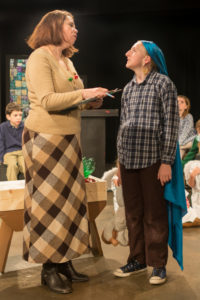 Kelli Boyd (left) as Grace Bradley and Lottie Doughty (right) as Imogene Herdman