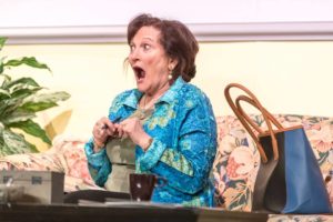 Frieda Enoch as Clairee in Steel Magnolias