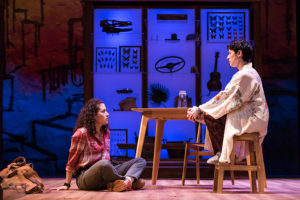 Alina Collins Maldonado (left) as Dessa and Alyssa Wilmoth Keegan (right) as Esther