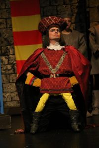 Jeff Baker as Lord Faarquad in Shrek at Charm City Players