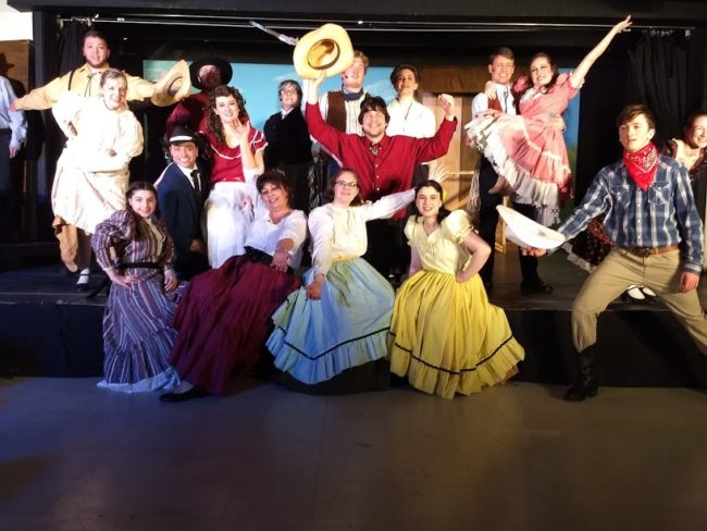 The cast of Oklahoma! at Artistic Synergy of Baltimore