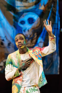 Paapa Essiedu as Hamlet in RSC's Hamlet