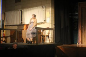 Director Heidi Toll as Miss Hannigan