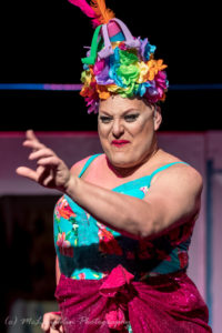 Larry Munsey as Bernadette in Priscilla Queen of the Desert