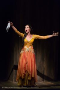 Alexandra Silber as Guenevere in Camelot