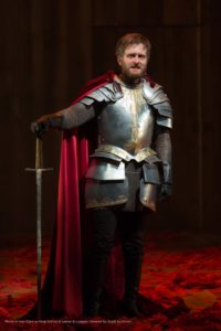 Ken Clark as King Arthur in Camelot