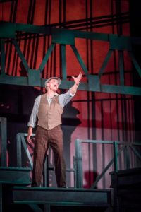 Josh Strobl as Jack Kelly in Newsies