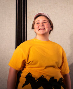 Brittany Runk as Charlie Brown in You're a Good Man, Charlie Brown at ASoB