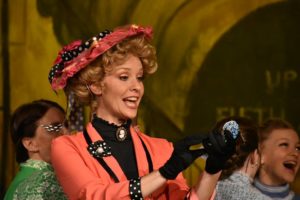 Dawn O'Croinin as Dolly Levi in Hello, Dolly!