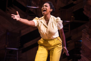 Adrianna Hicks as Celie in the National Tour of The Color Purple