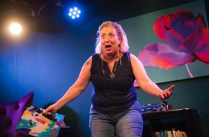 Living and Dying with Tricia McCauley, written, directed, and performed by Deborah Randall at Venus Theatre