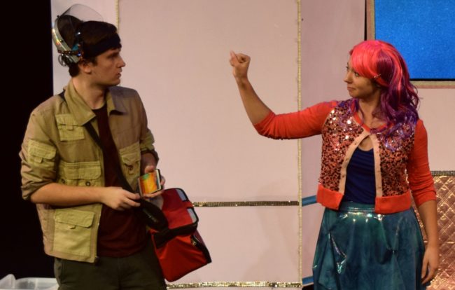 James Morogiello (left) as Klipp Casey and Kelsey Yudice (right) as Ineka Brendley