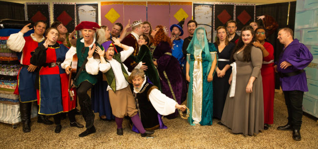 The Company of Once Upon a Mattress at Artistic Synergy of Baltimore