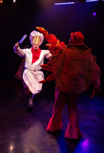 David Bosley-Reynolds (left) as Chef Louis and DeCarlo Raspberry (right) as Sebastian