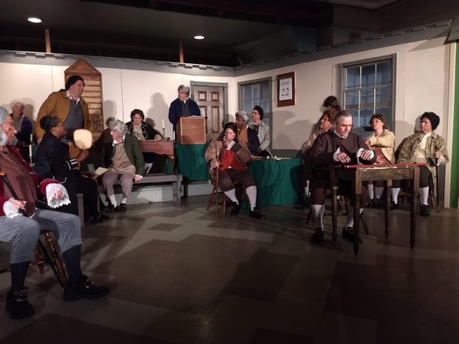 1776 at The Woodbrook Players. Photo: Amanda Gunther