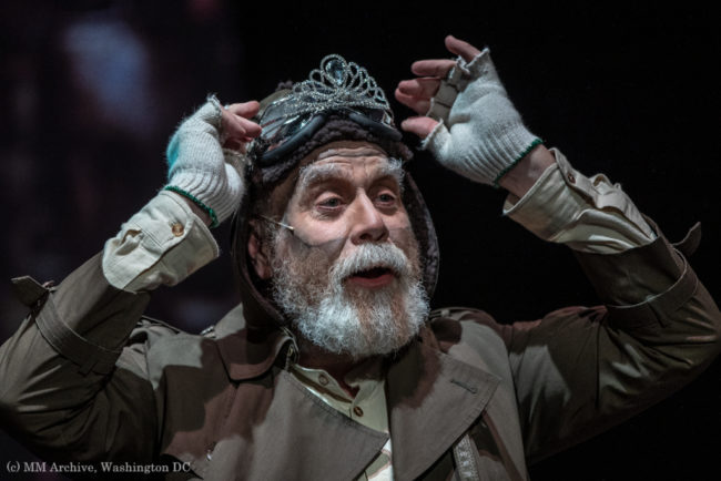 Brian Lyons-Burke as Fagin in Oliver! Photo: Mark McLaughlin Photography