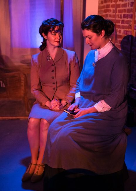 Rebecca Ellis (left) as Ida and Aubri O'Connor (right) as Gwen. Photo: Tony Hitchcock Photography