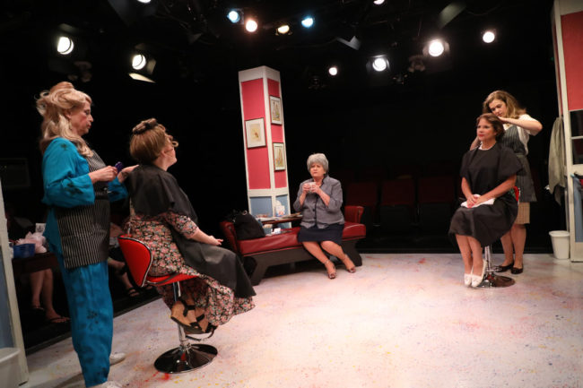 The cast of Steel Magnolias at Spotlighters Theatre. Photo: ShealyJaePhotography