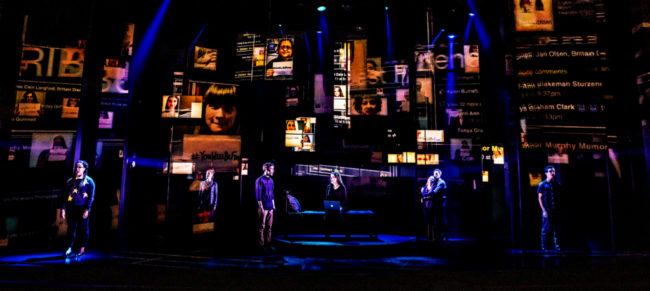 The Company of the first North American Tour of Dear Evan Hansen. Photo: Matthew Murphy