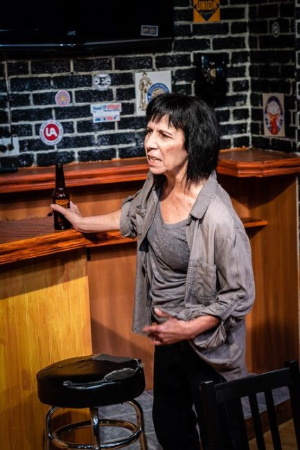 Julie Herber as Tracey in Sweat. Photo: Joe Williams