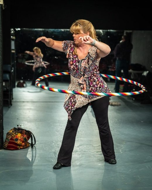 Gené Fouché as Theresa in Circle Mirror Transformation at Maryland Ensemble Theatre. Photo: Joe Williams