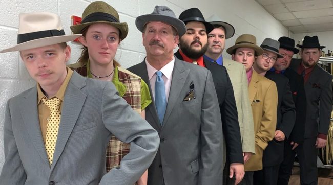 The cast of Artistic Synergy's Guys & Dolls. 