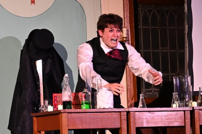 Matt Hirsh as Dr. Henry Jekyll in Jekyll & Hyde.